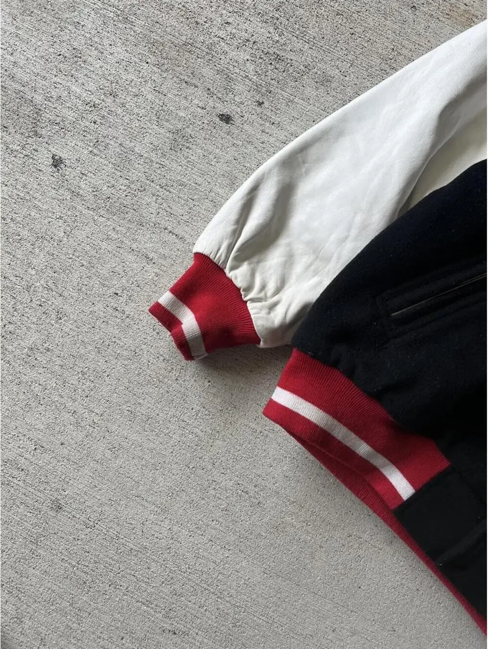 90s Nike Force Basketball Varsity Jacket
